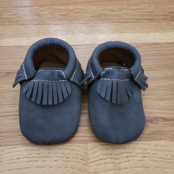 First Steps Baby Walker Moccasins - Picture 1 of 2